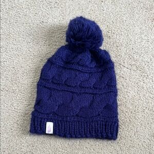The North Face Purple Knit Beanie Hat